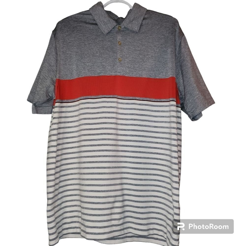 Nike Golf Tour Performance Men's Dri-Fit Polo Shirt Short Sleeve Sz L